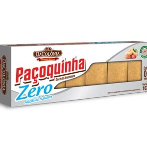 Paçoca Rolha Zero açúcar