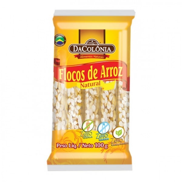 Flocos de Arroz Natural 100G
