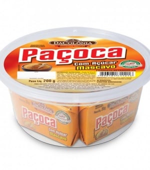 Paçoca - com Açúcar Mascavo
