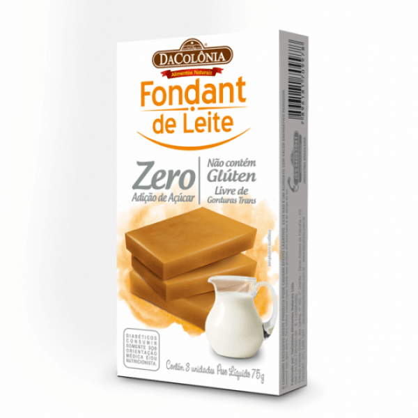 Fondant de Leite Zero açúcar