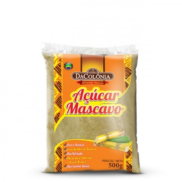 Açúcar Mascavo Natural 500GR