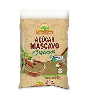 Açúcar Mascavo Orgânico 500gr