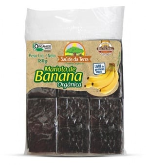 Mariola de Banana Orgânica 180gr