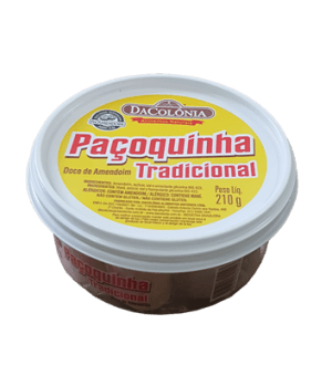 Paçoca Tradicional Dacolonia 210gr